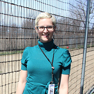 Amy Greene Standing for a picture